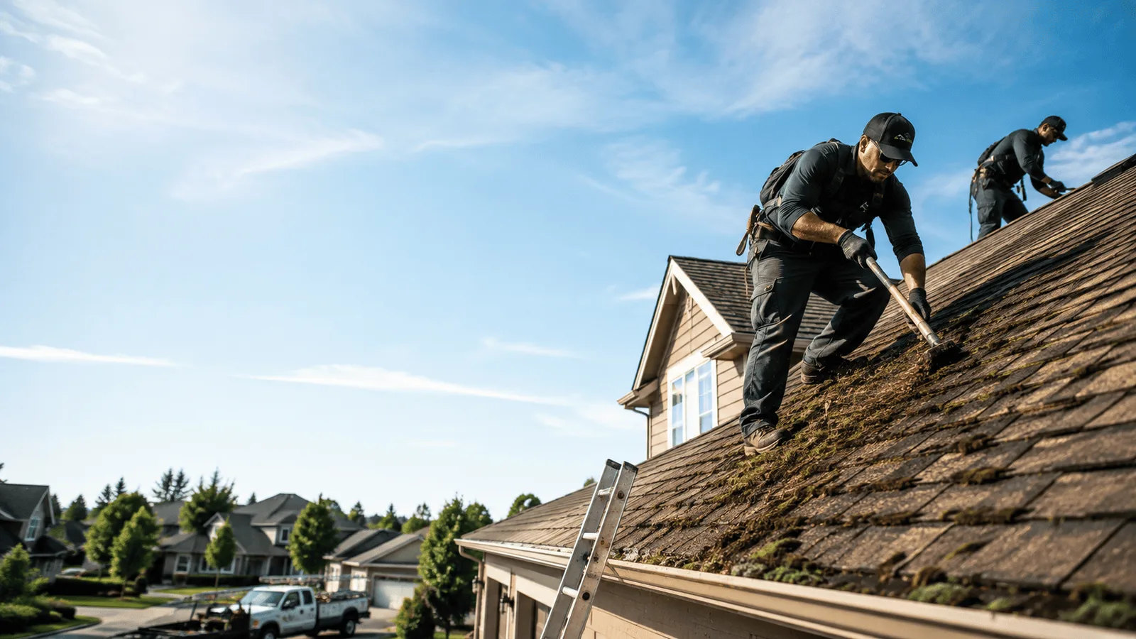 Roof Moss Removal in Rudolph, OH near me